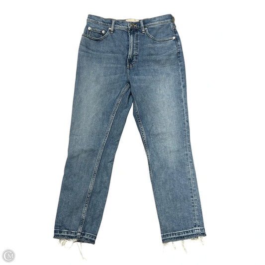 Jeans Straight By Everlane In Blue Denim, Size: 6