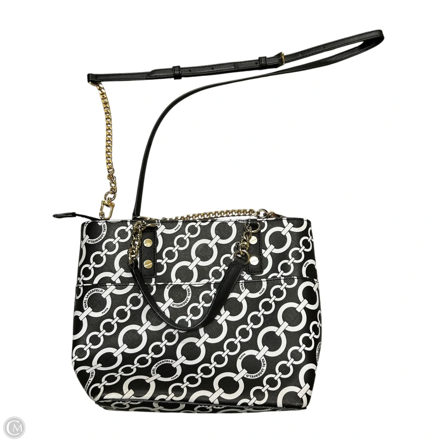 Handbag Designer By Karl Lagerfeld, Size: Small
