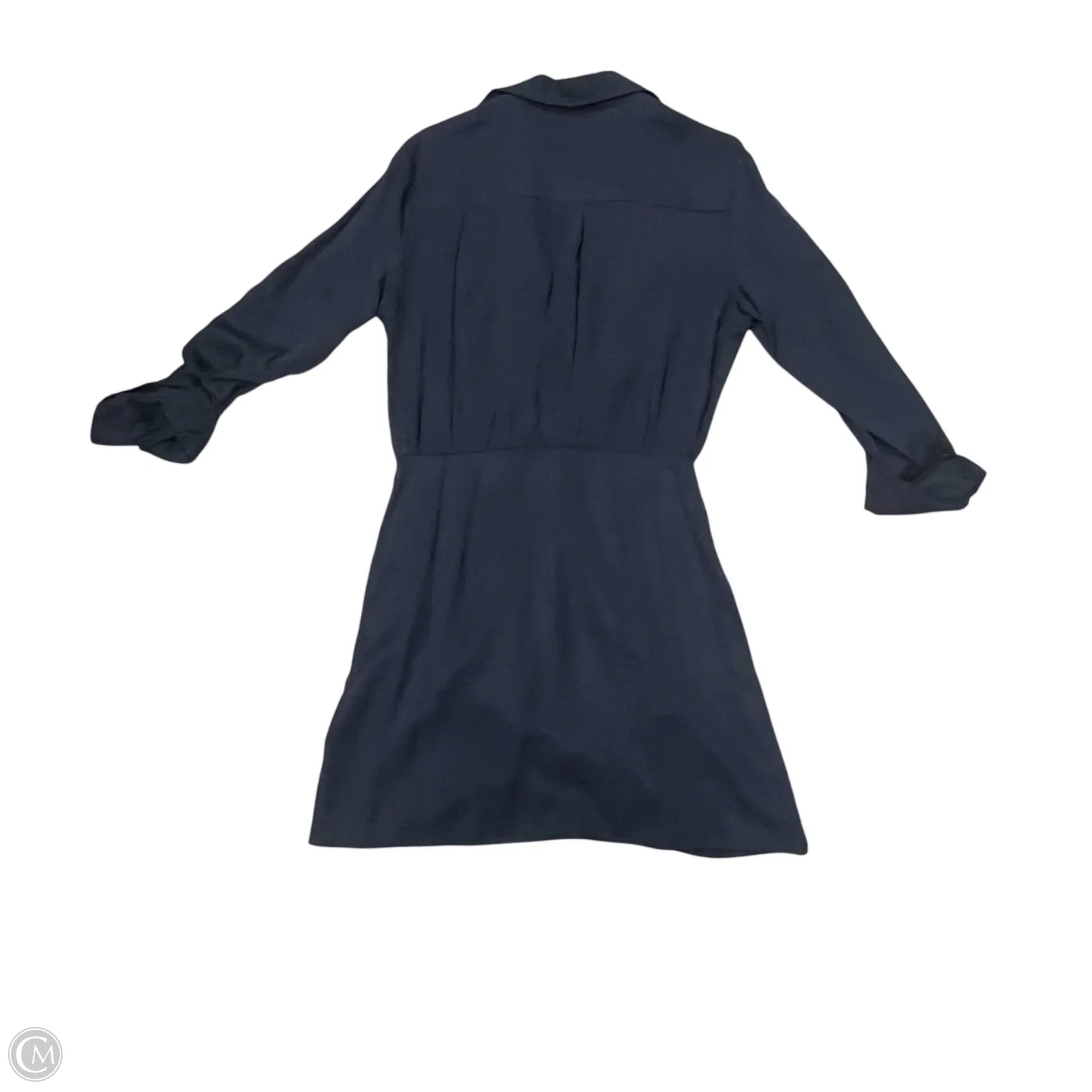 navy midi dress casual Whistles Jersey Shirred Midi Dress Navy Size 0