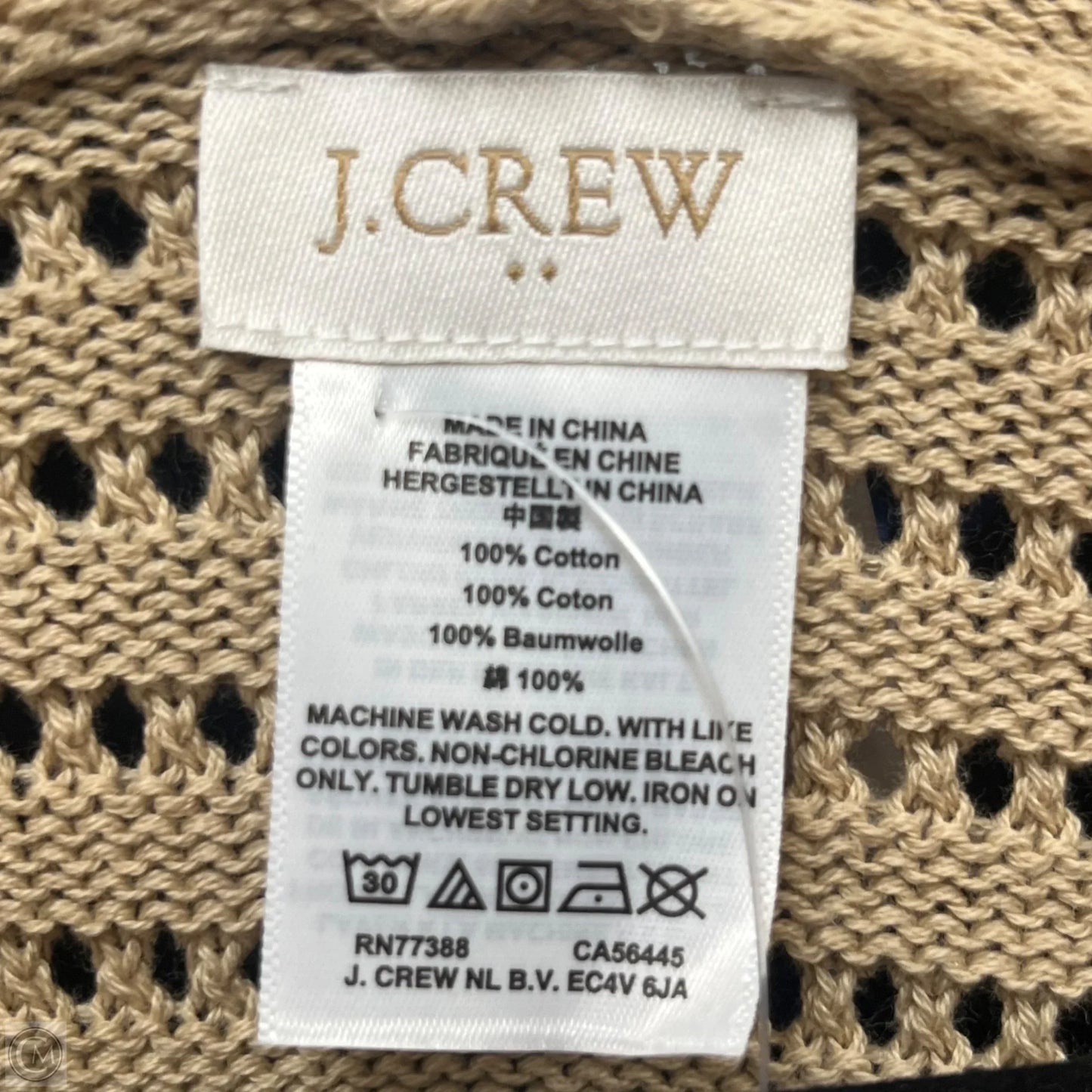 Cardigan By J. Crew In Tan, Size: Osfm