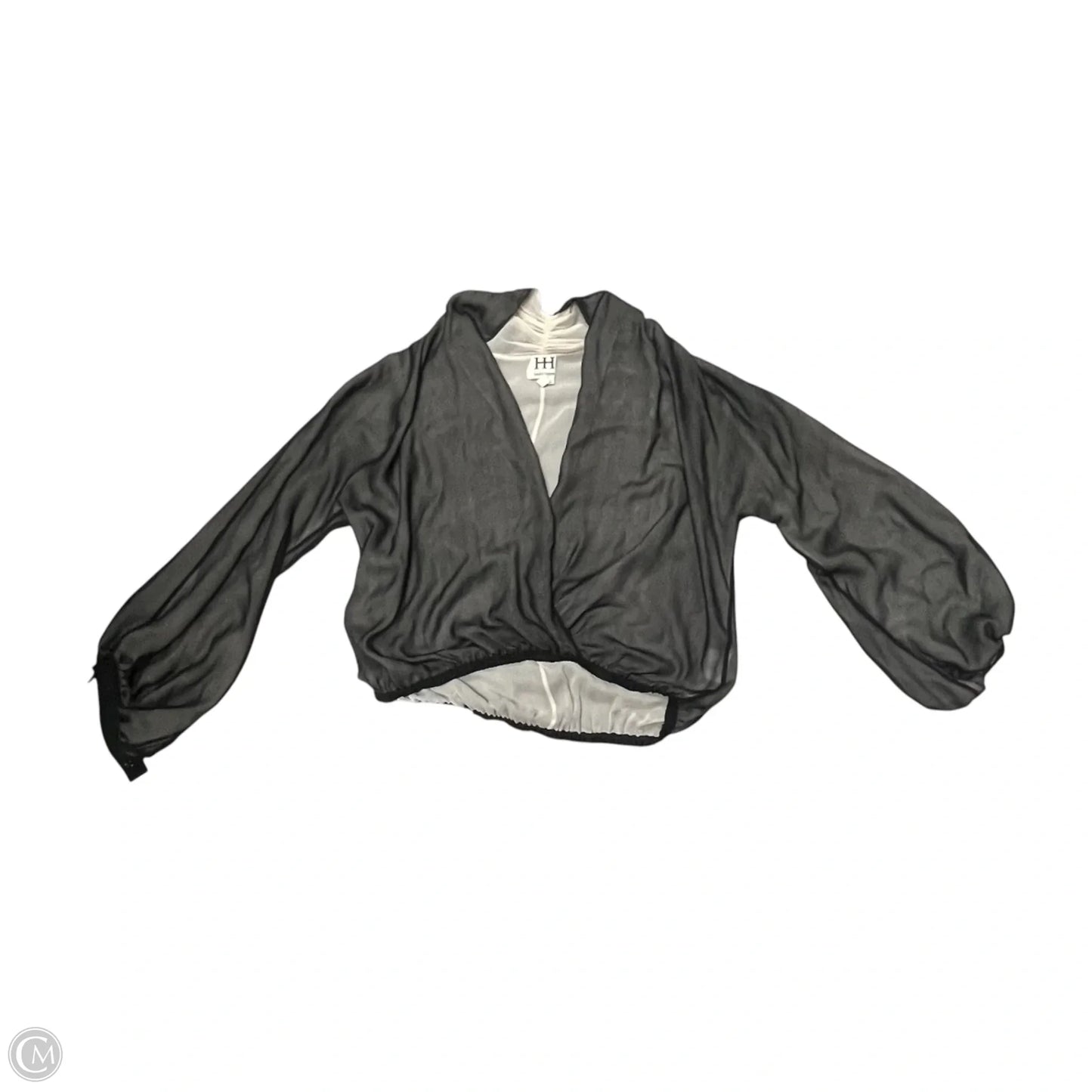 Top Long Sleeve By Haute Hippie In Black, Size: S