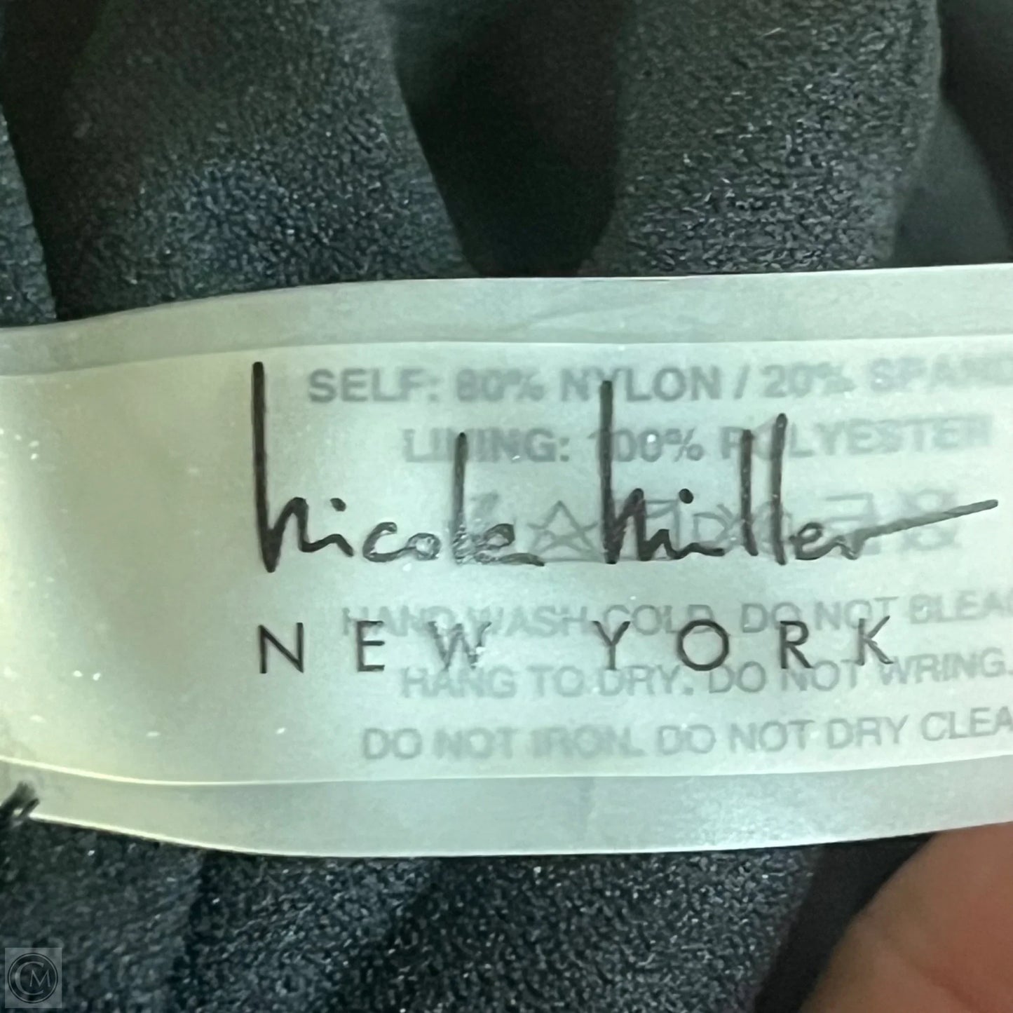 Swimsuit By Nicole Miller In Black, Size: L