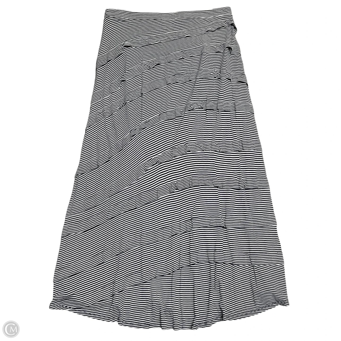 Skirt Maxi By Inc In Black & White, Size: 20