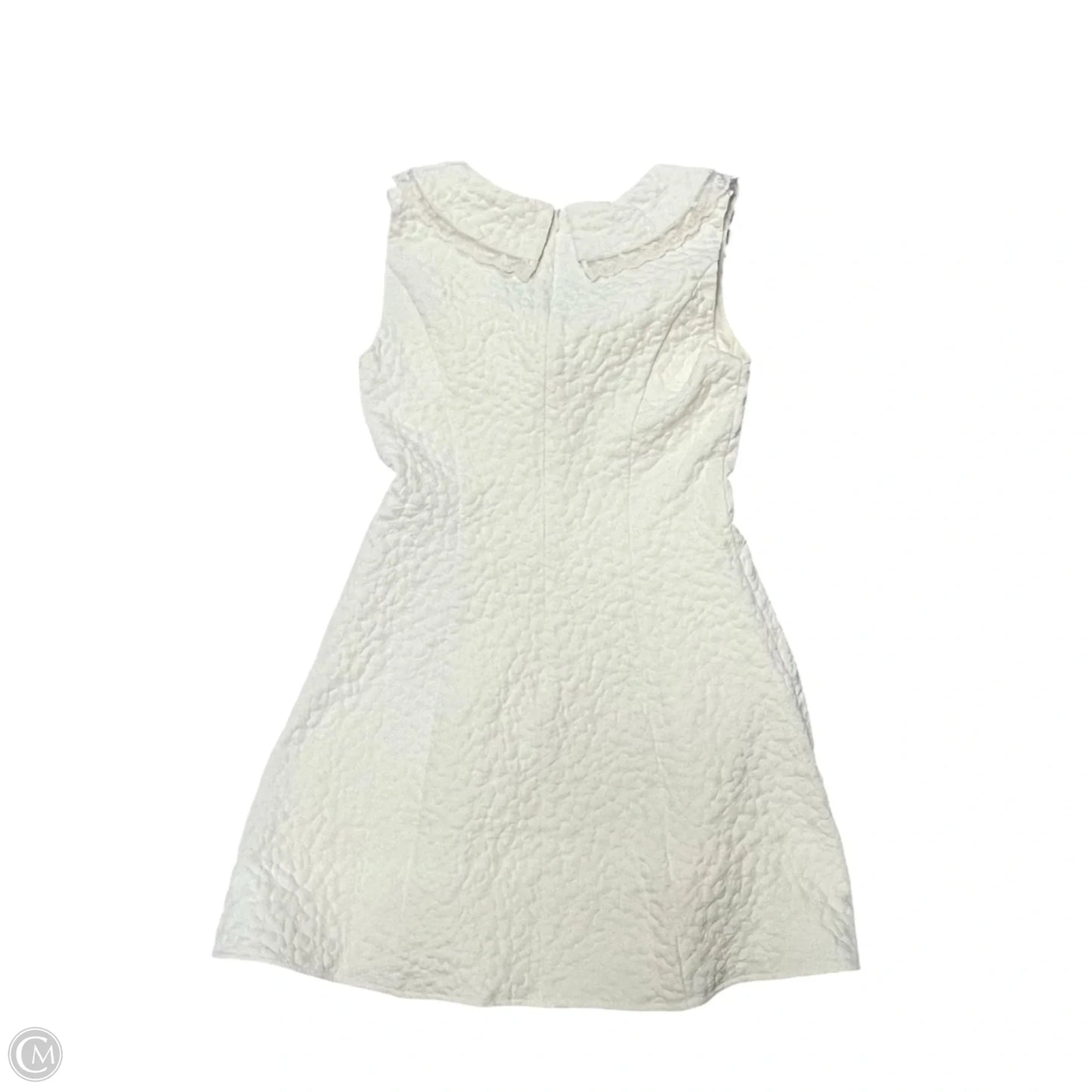 Dress Casual Short By BRIGHT In Cream, Size: S