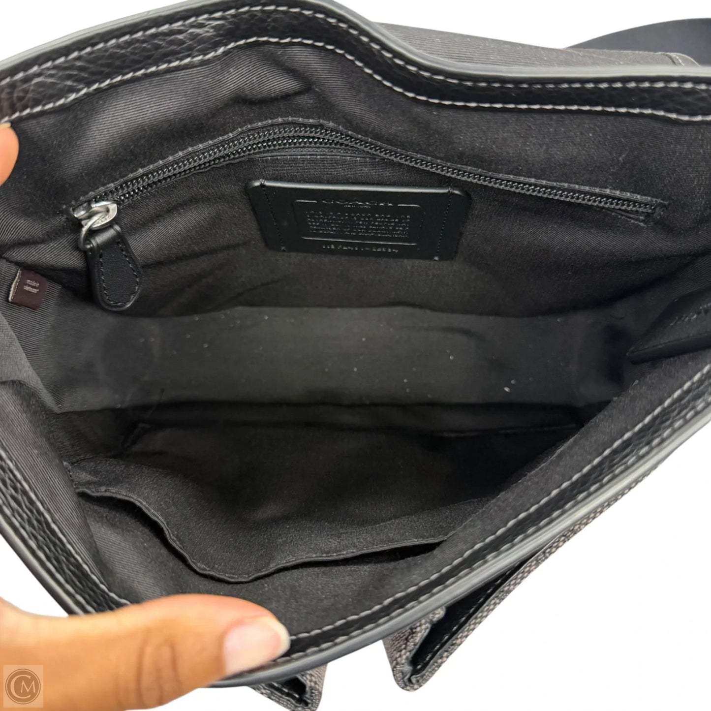 Crossbody Designer By Coach, Size: Medium