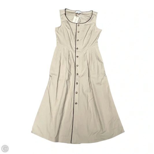 Dress Casual Maxi By RIHOAS In Tan, Size: M