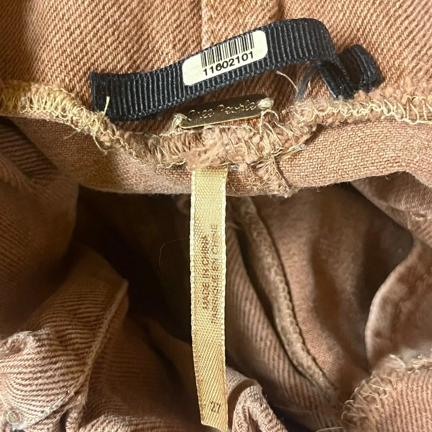 Skirt Midi By Free People In Brown Denim, Size: 4
