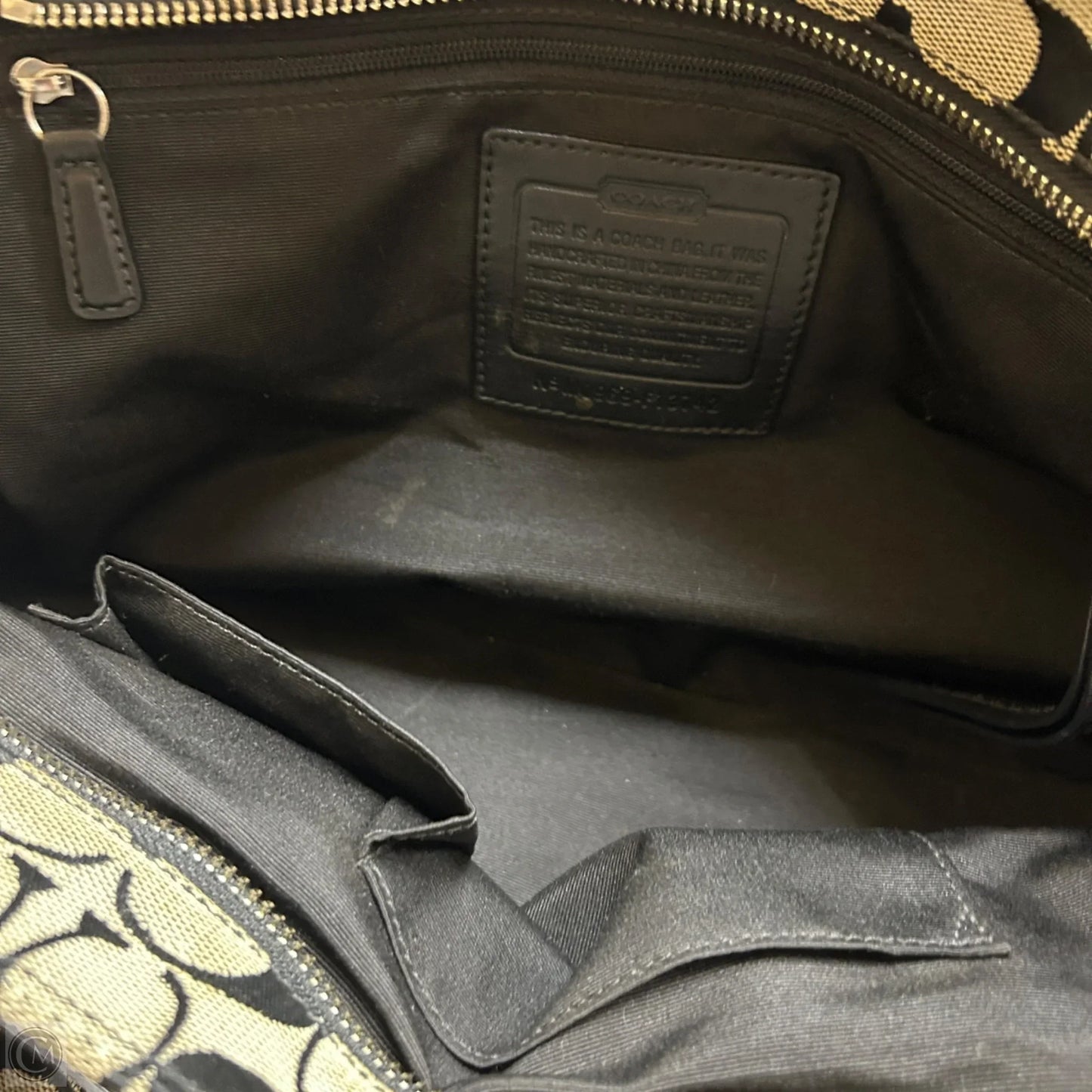 Handbag Designer By Coach, Size: Large