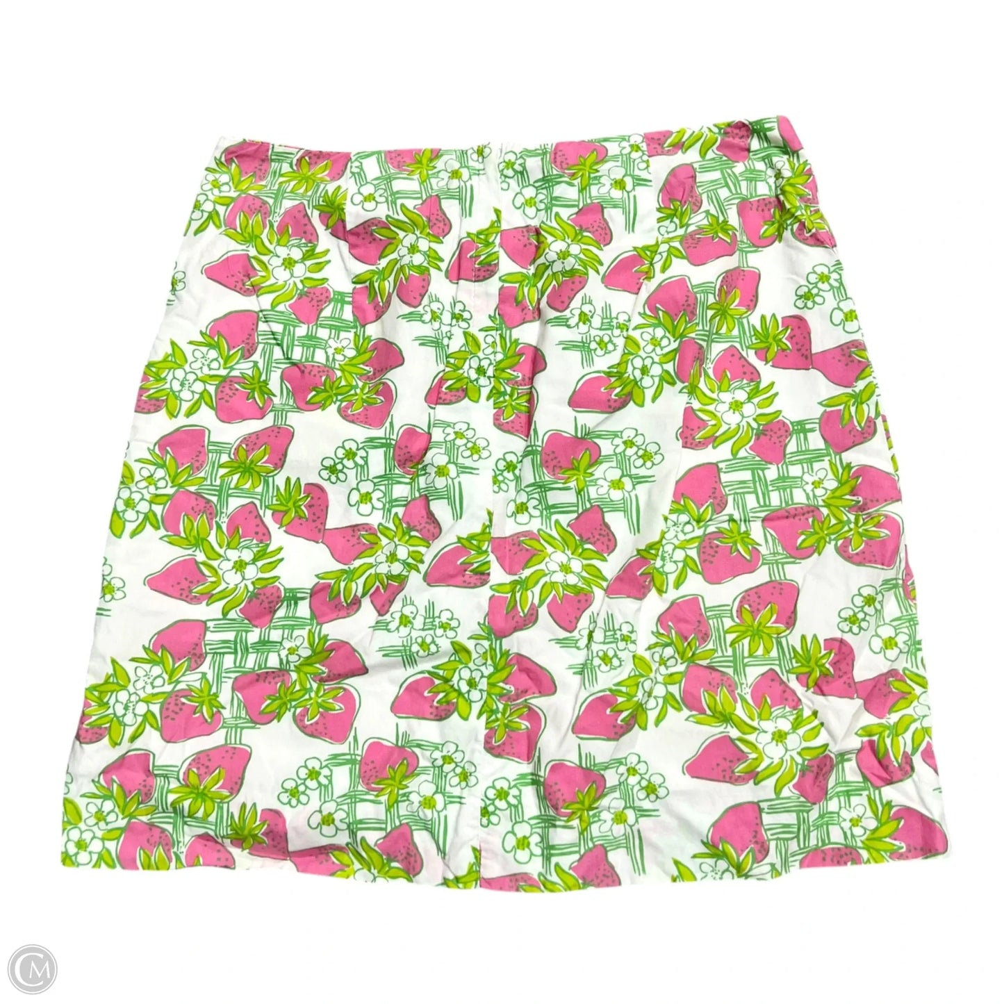 Skirt Designer By Lilly Pulitzer In Green & Pink, Size: 2