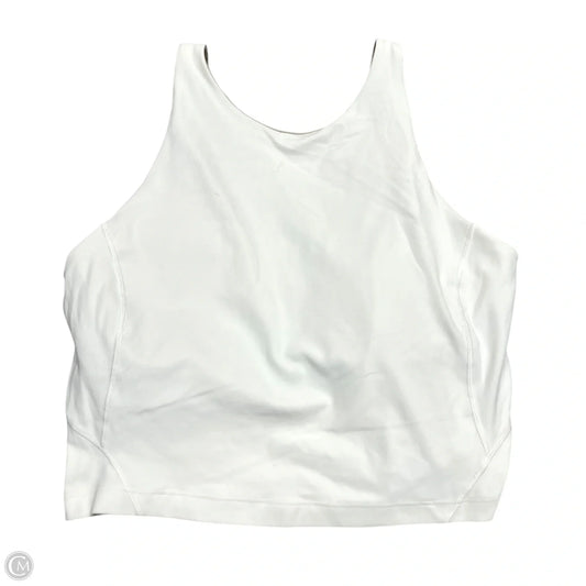 Athletic Bra By Lululemon In White, Size: S