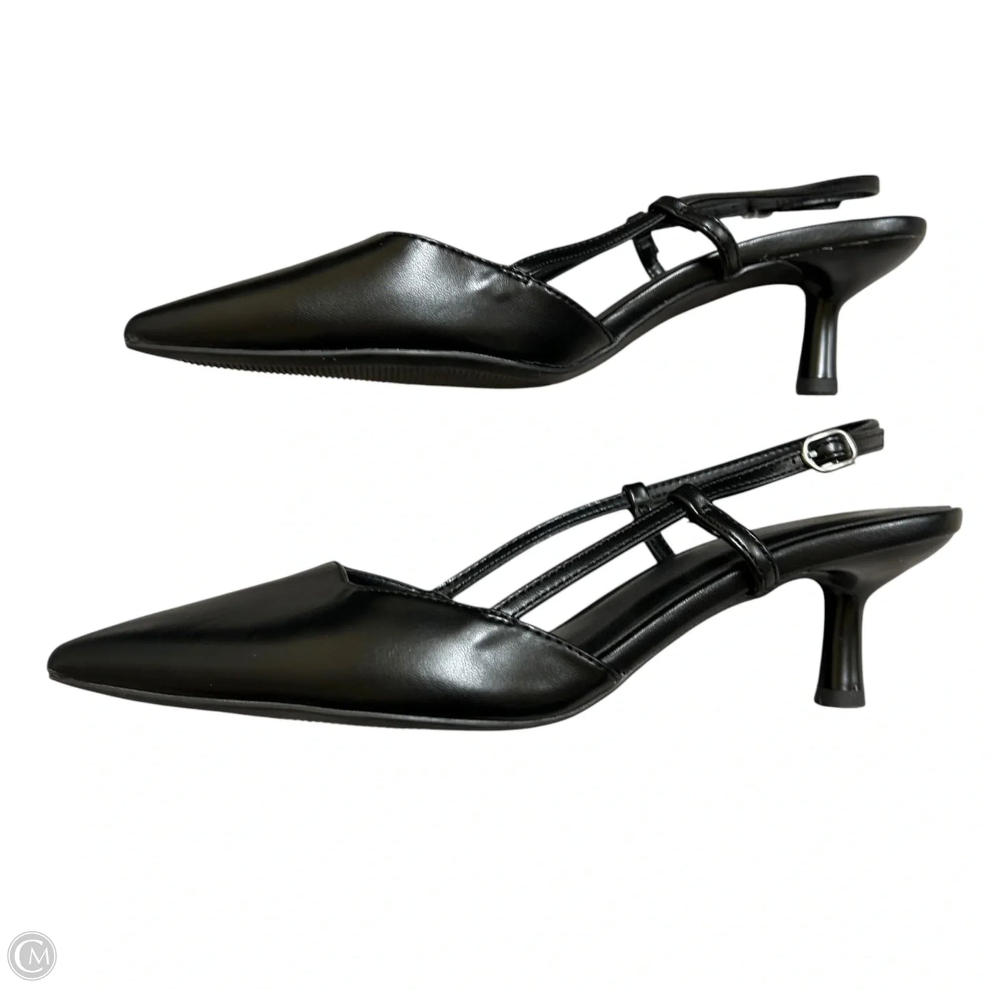 Shoes Heels Kitten By A New Day In Black, Size: 8