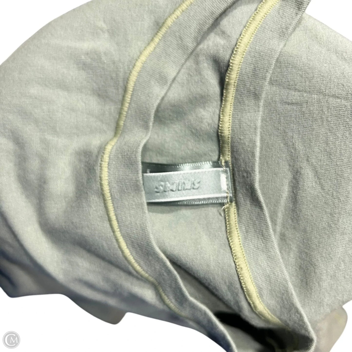 Top Short Sleeve Basic By Skims In Green, Size: M