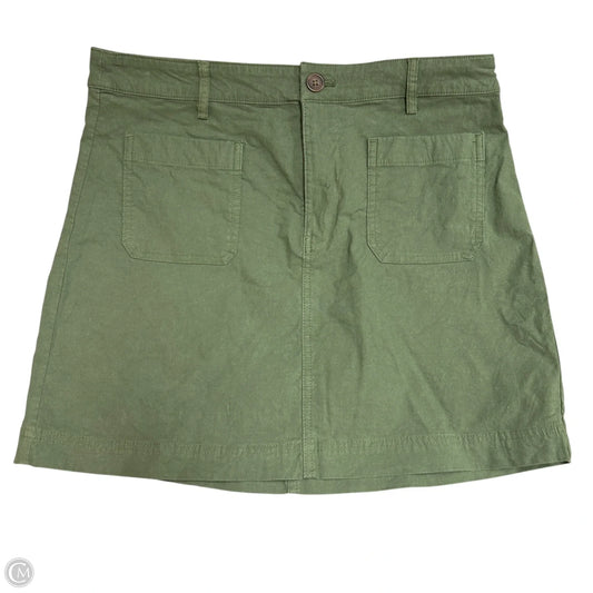 Skirt Mini & Short By J. Crew In Green, Size: 6