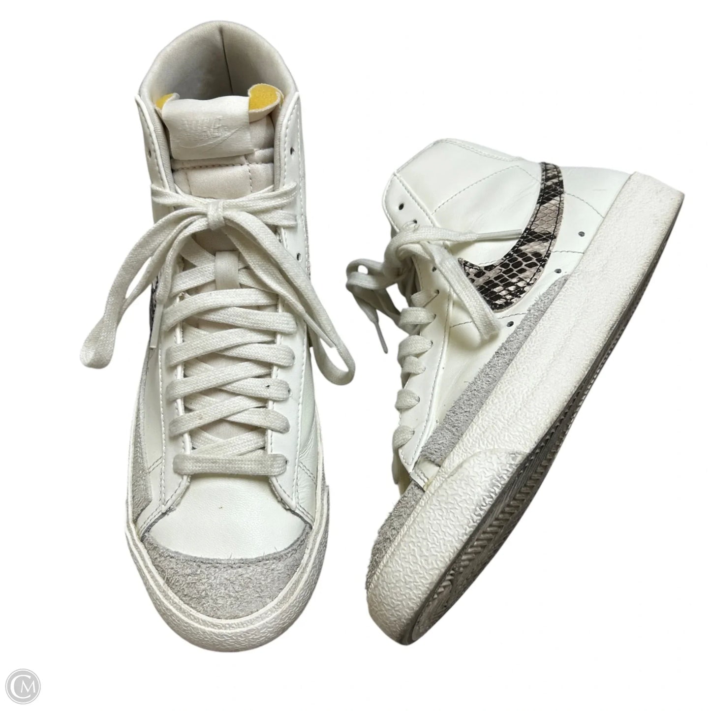 Shoes Sneakers By Nike In Snakeskin Print, Size: 8