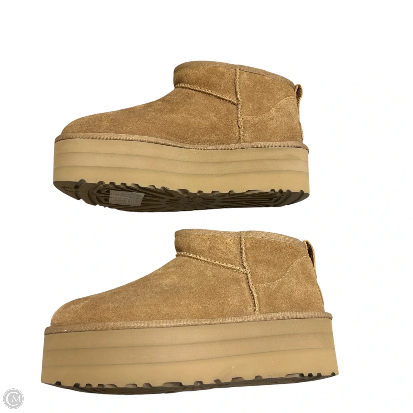 Boots Designer By Ugg In Tan, Size: 9