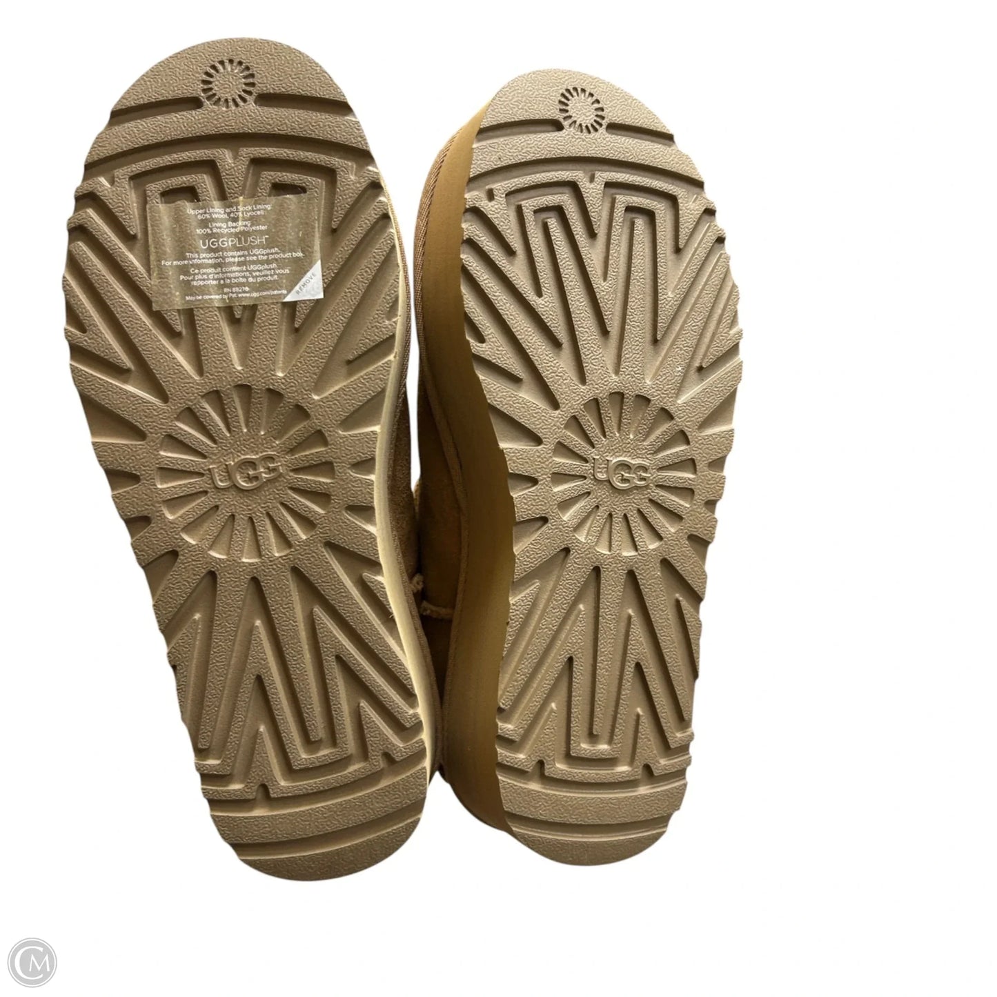 Boots Designer By Ugg In Tan, Size: 9