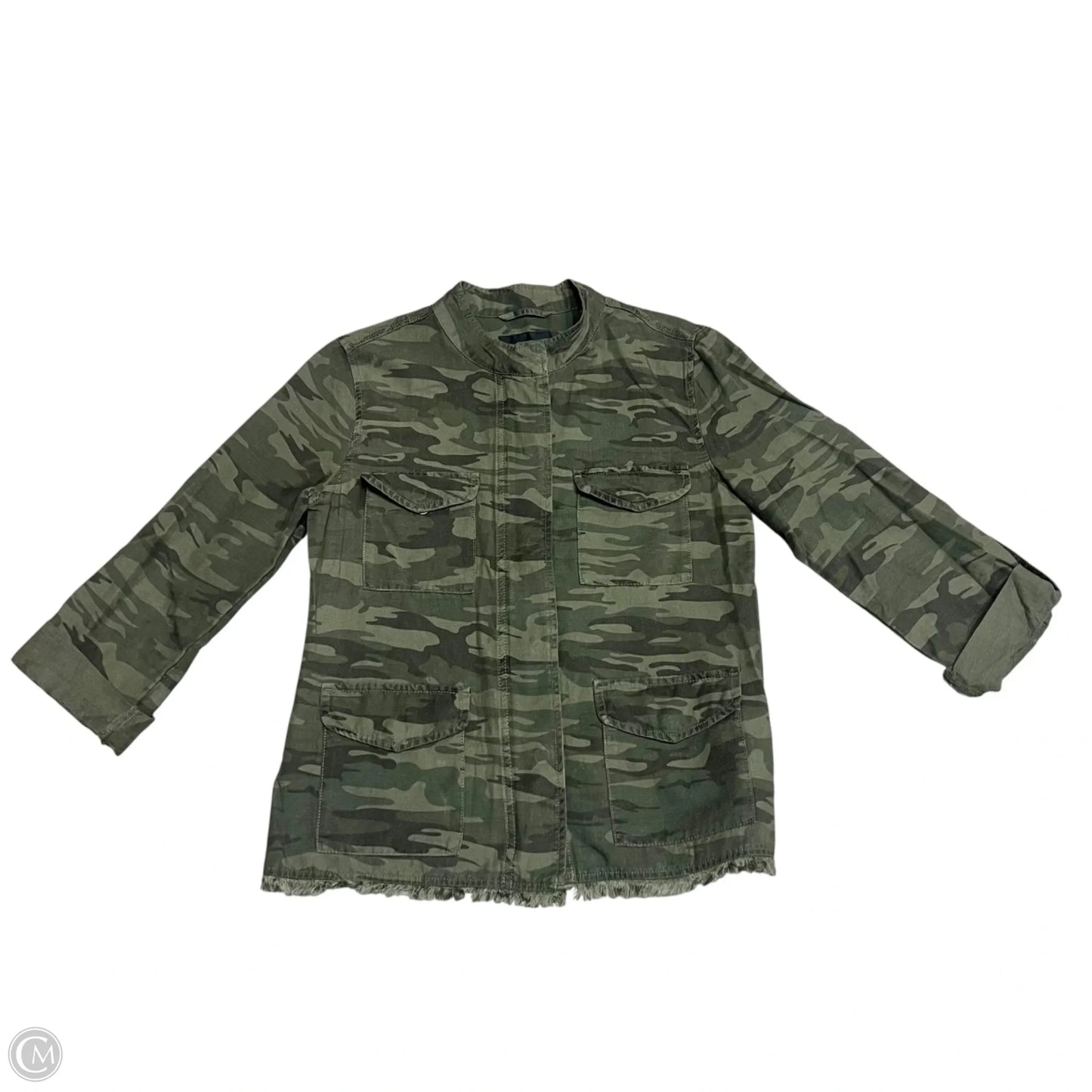 Jacket Denim By Sanctuary In Camouflage Print, Size: Xs