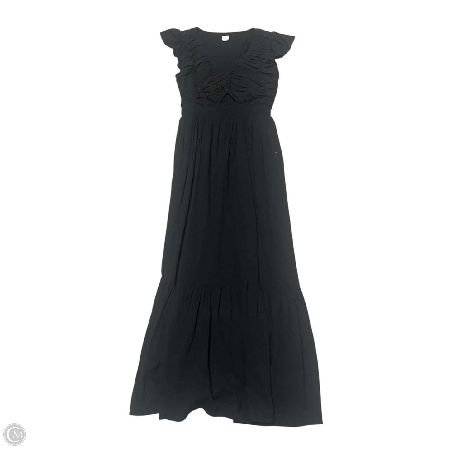 Dress Casual Maxi By Loft In Black, Size: Xs