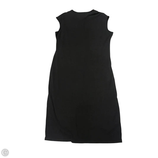 Dress Casual Midi By Vince Camuto In Black, Size: 2x