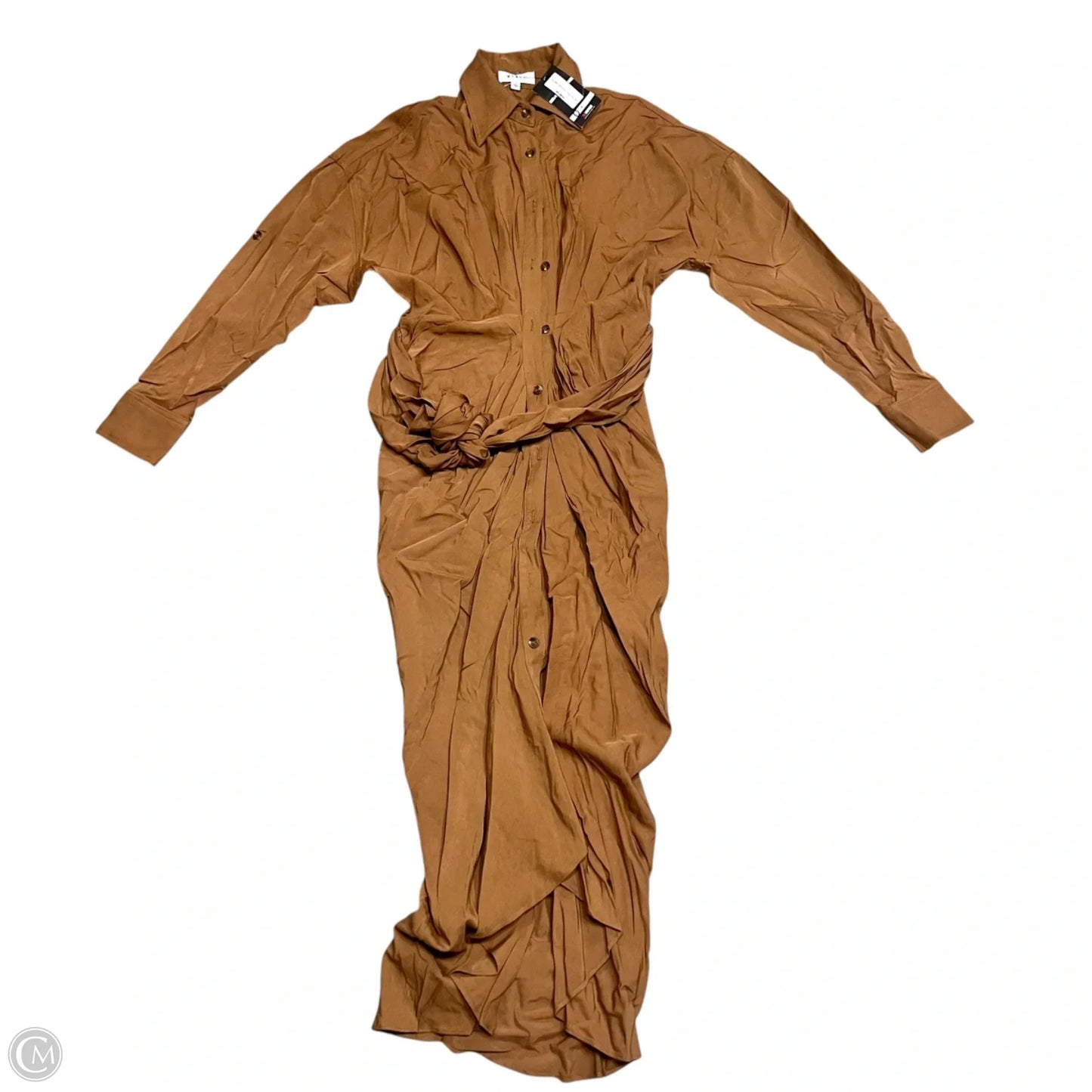 Jacket Leather By Jakett In Tan, Size: Xs