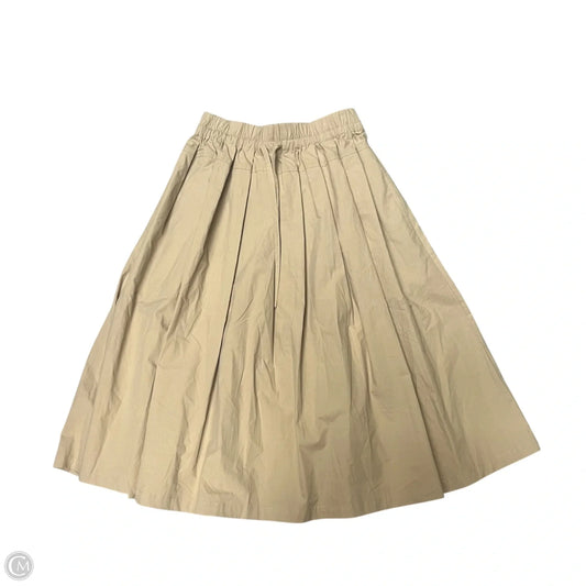 Skirt Midi By Rue Sophie In Tan, Size: 0