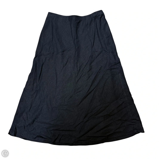 Skirt Maxi By Banana Republic In Navy, Size: 8