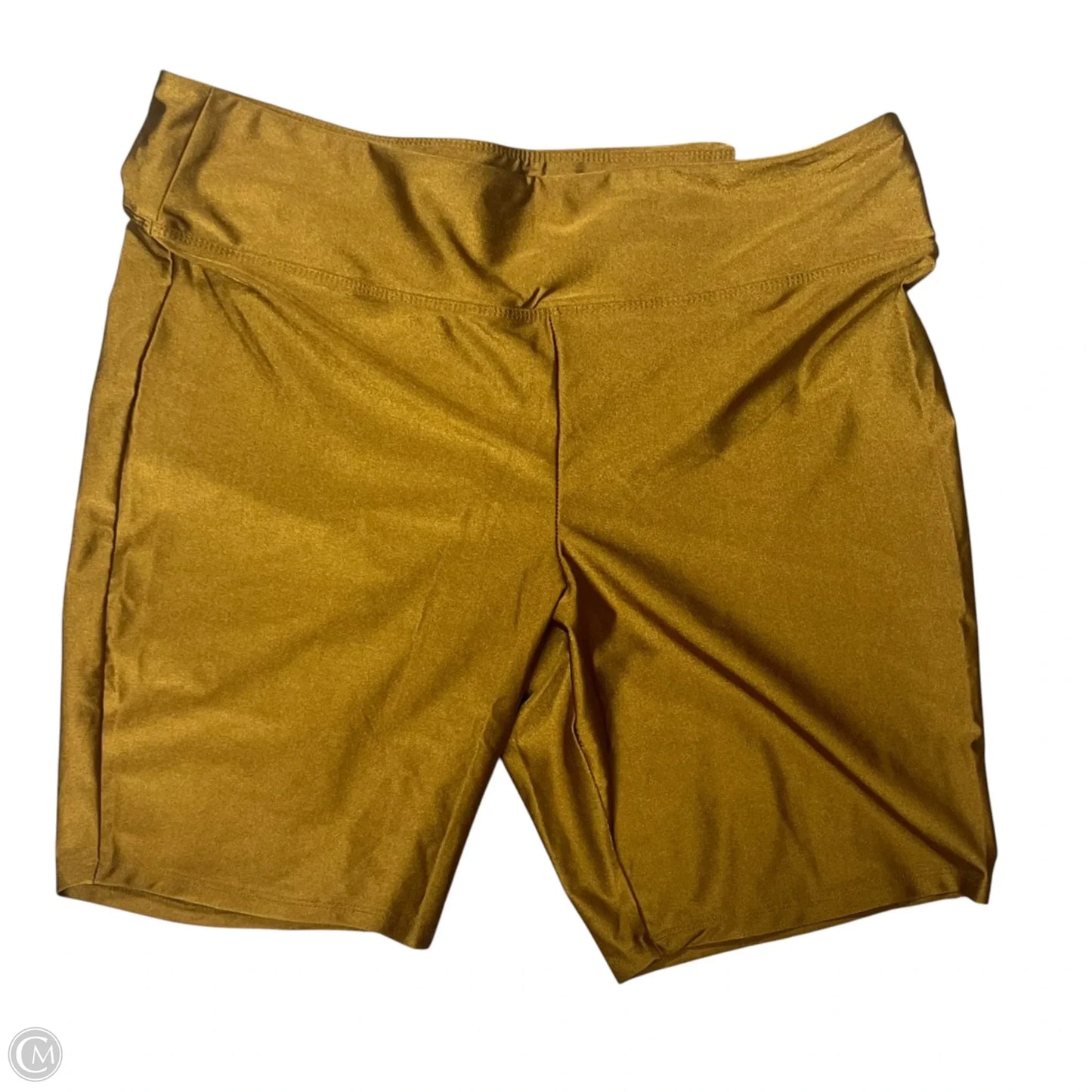 Athletic Shorts By Torrid In Gold, Size: 22