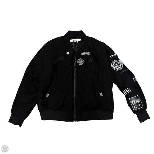 Jacket Other By Dkny In Black, Size: L