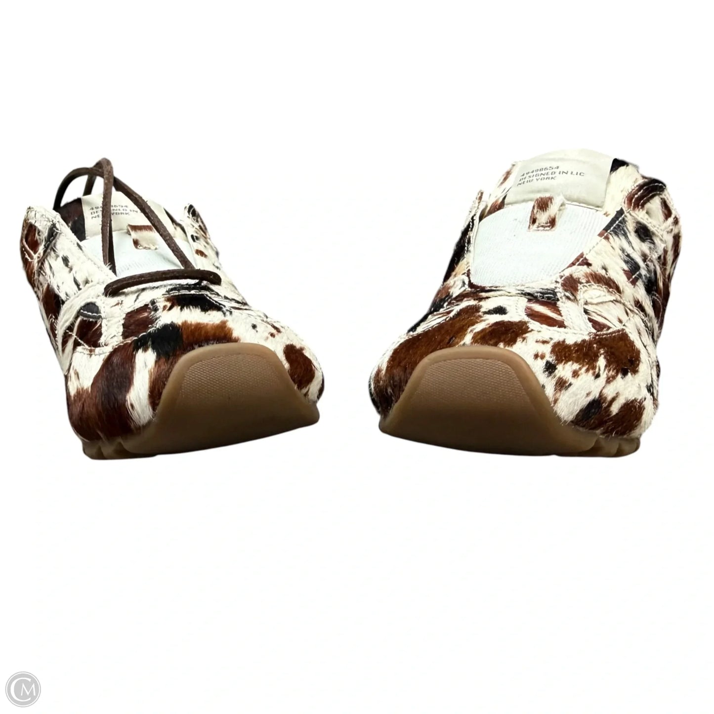 Shoes Sneakers By Steve Madden In Brown & Cream, Size: 7