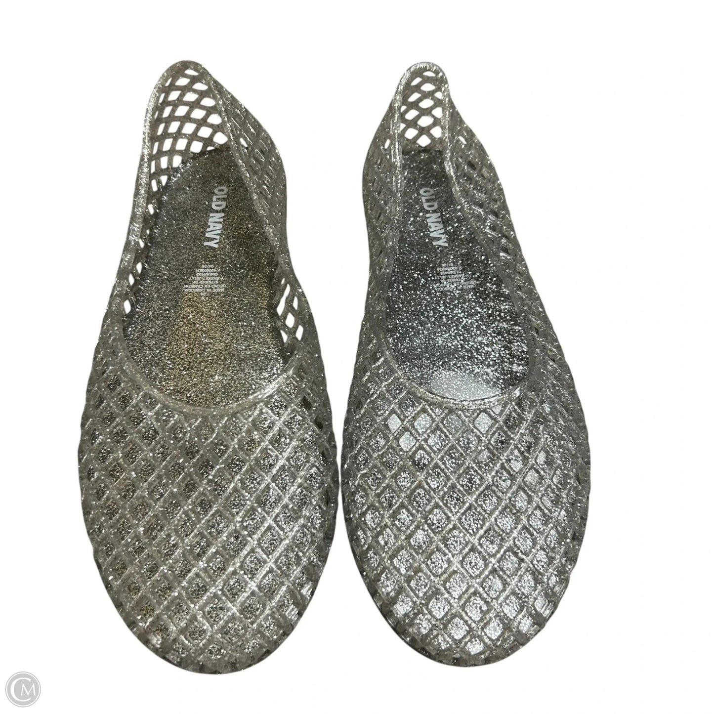 Shoes Flats By Old Navy In Silver, Size: 5