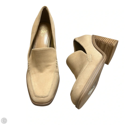Shoes Heels Block By Vince Camuto In Tan, Size: 7.5