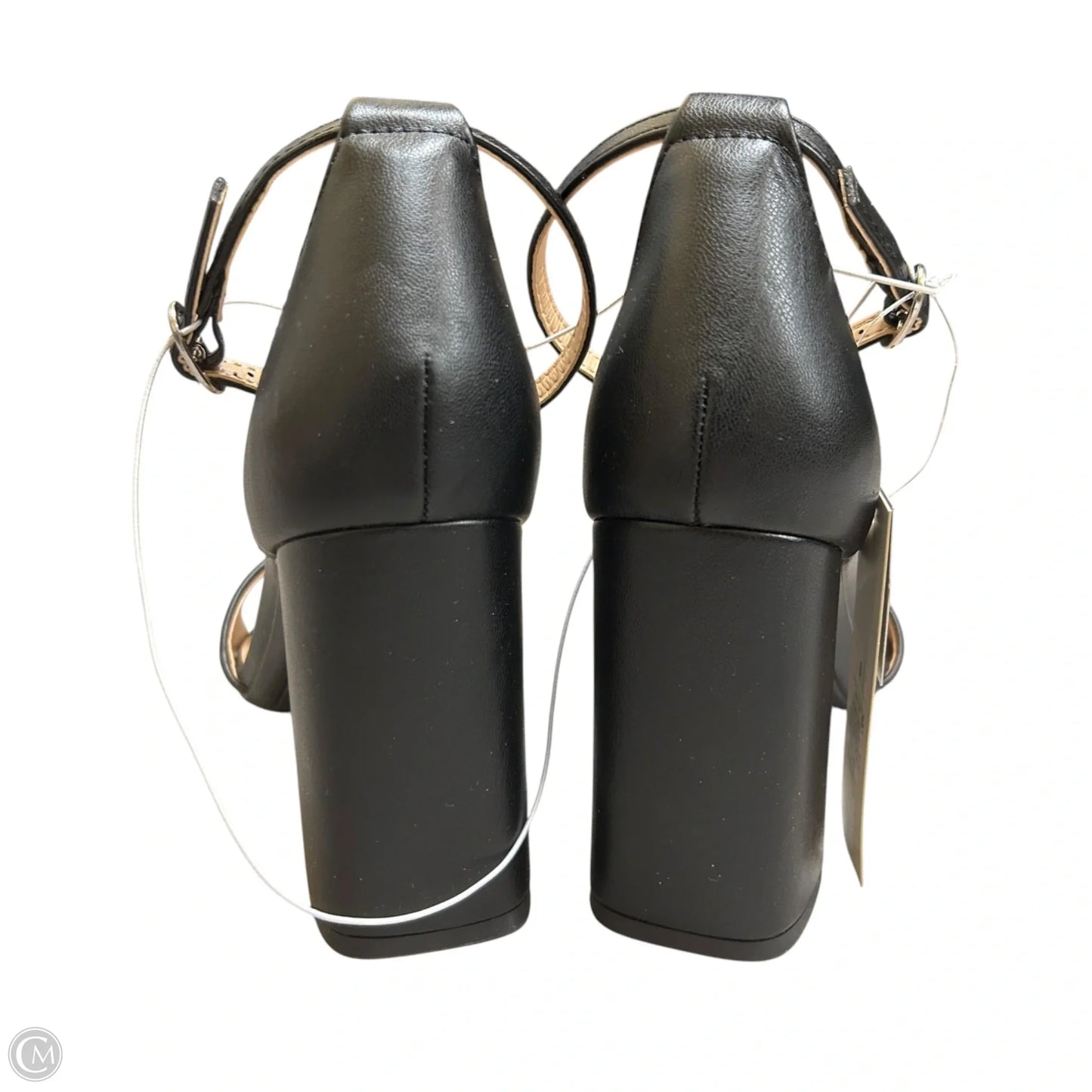 Sandals Heels Block By A New Day In Black, Size: 8.5