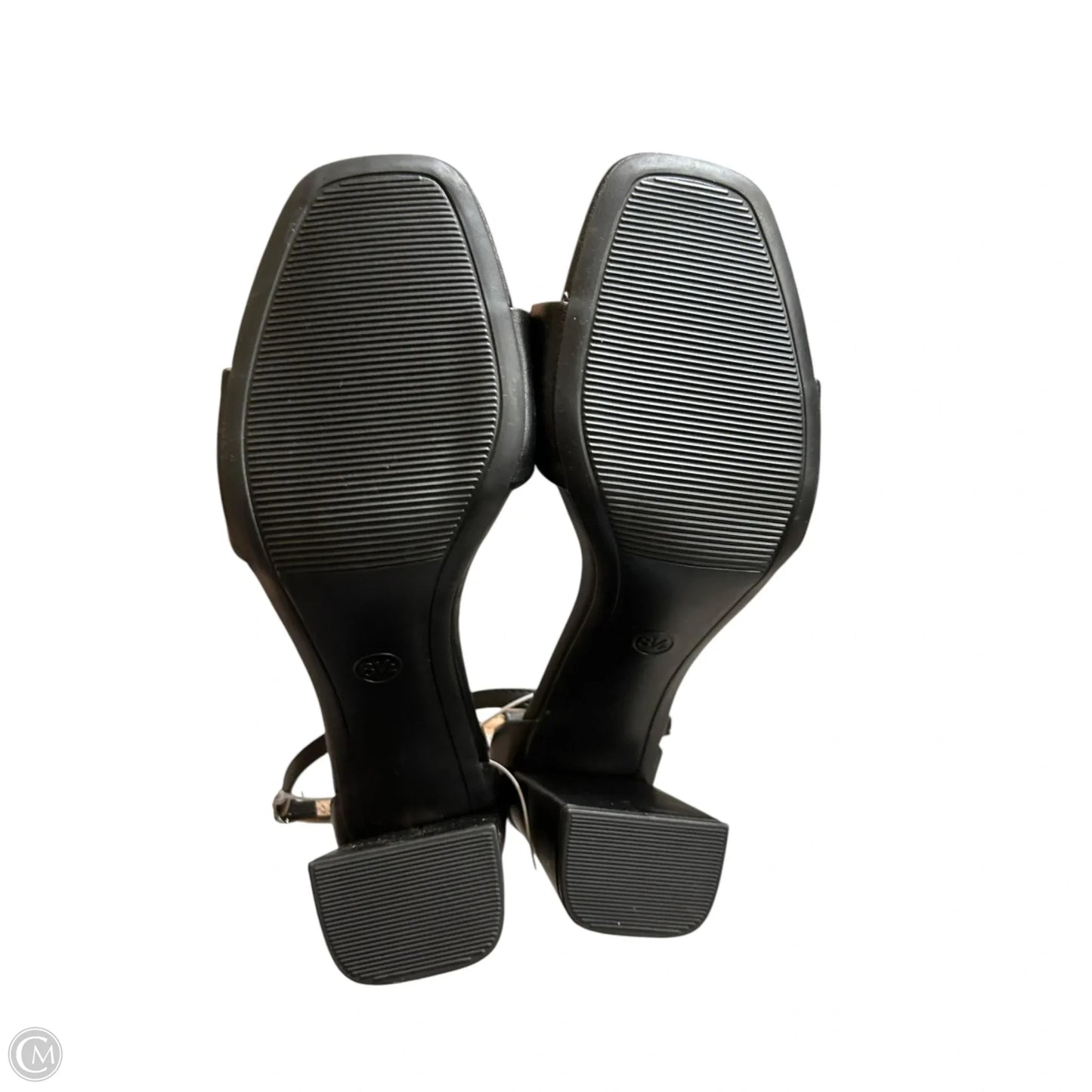 Sandals Heels Block By A New Day In Black, Size: 8.5