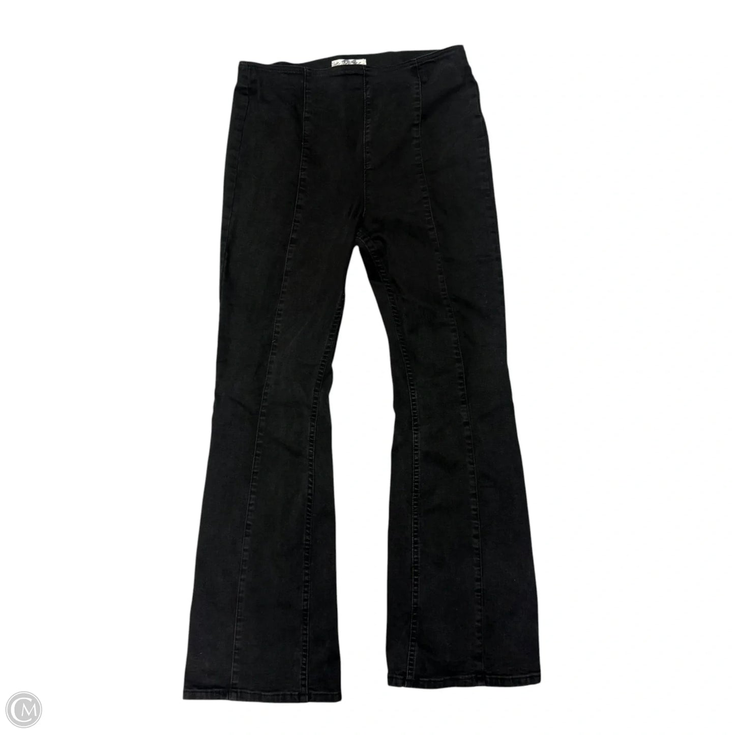 Jeans Flared By We The Free In Black Denim, Size: 12