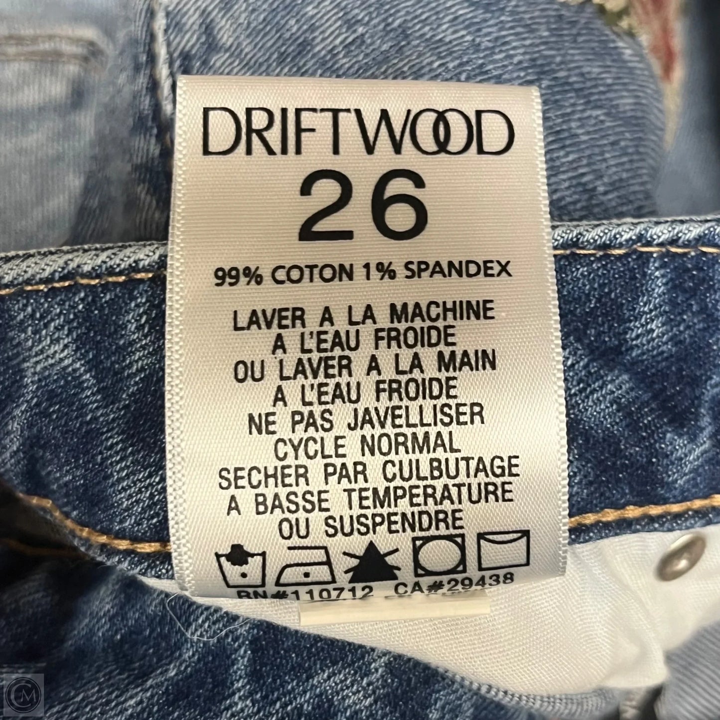 Skirt Mini & Short By Driftwood In Blue Denim, Size: 2