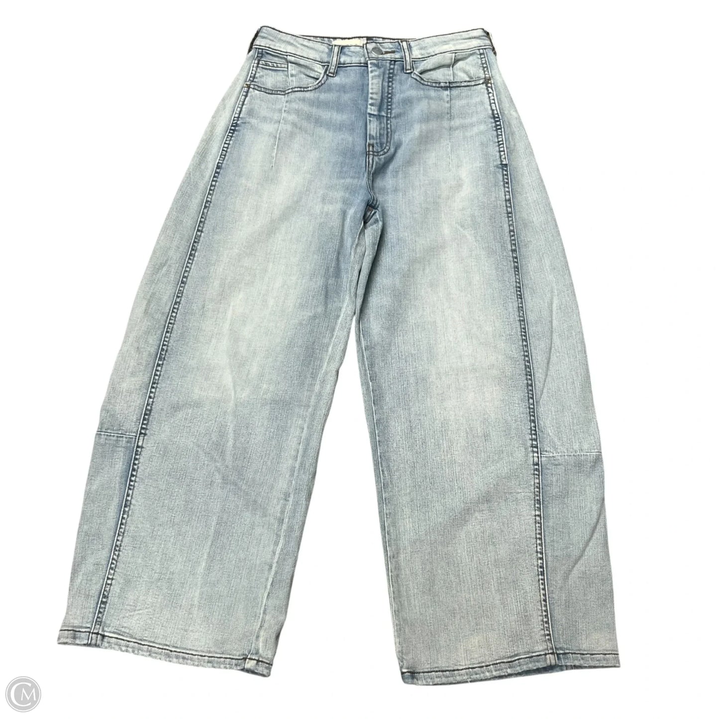 Jeans Wide Leg By Pilcro In Blue Denim, Size: 2