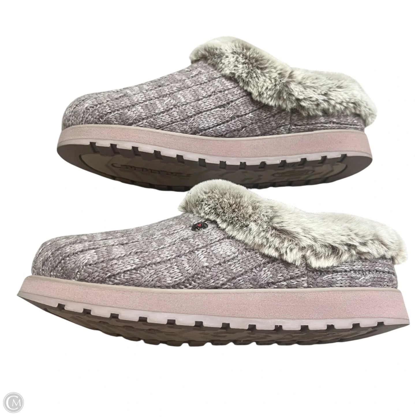 Slippers By Bobs In Grey, Size: 7.5