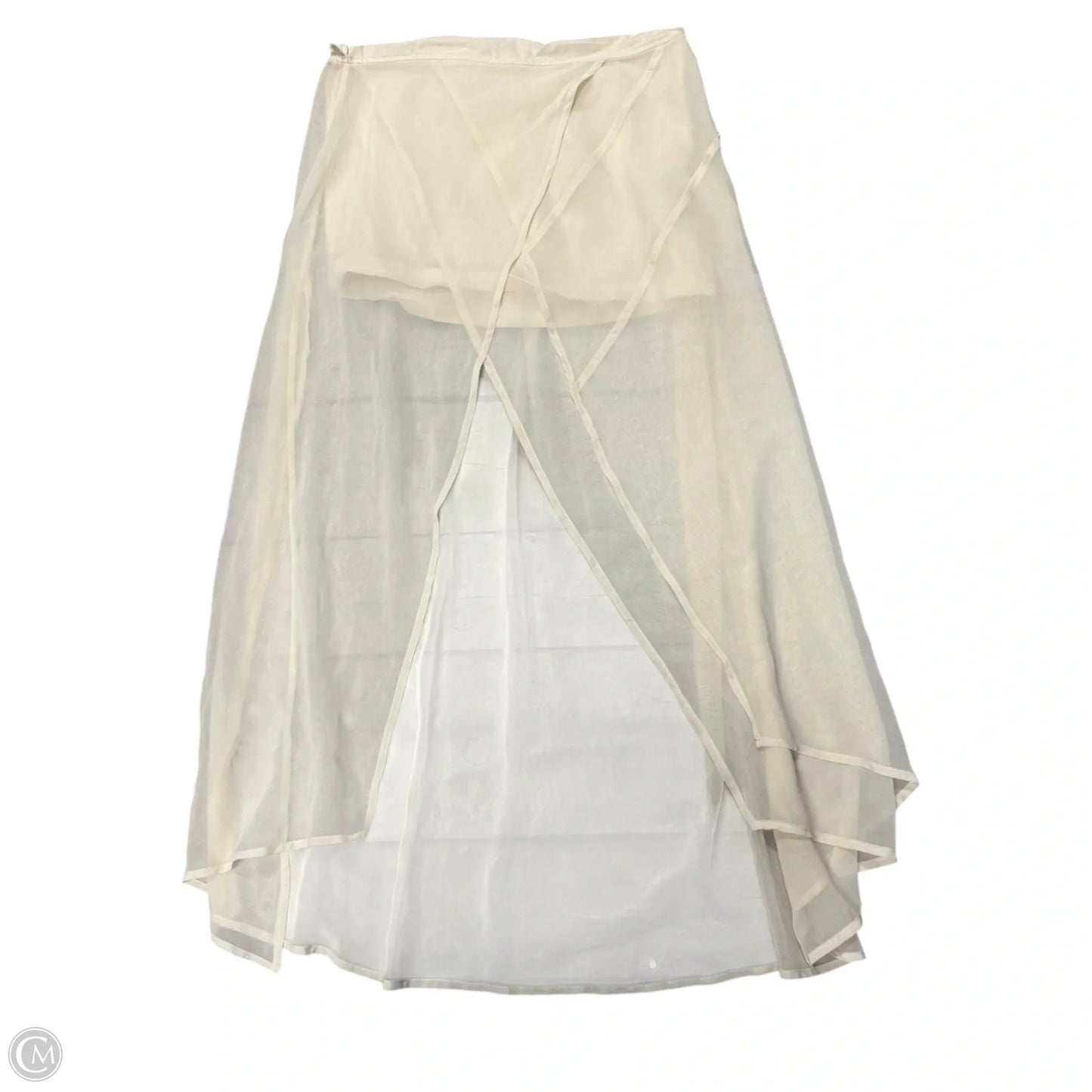 Skirt Maxi By Anthropologie In Cream, Size: 0