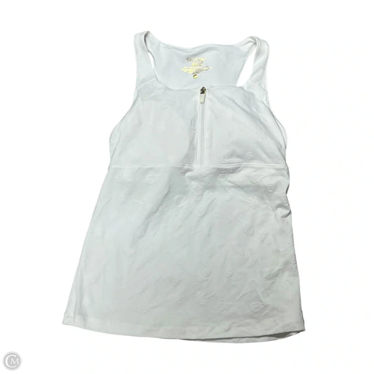Top Sleeveless Designer By Lilly Pulitzer In White, Size: Xs