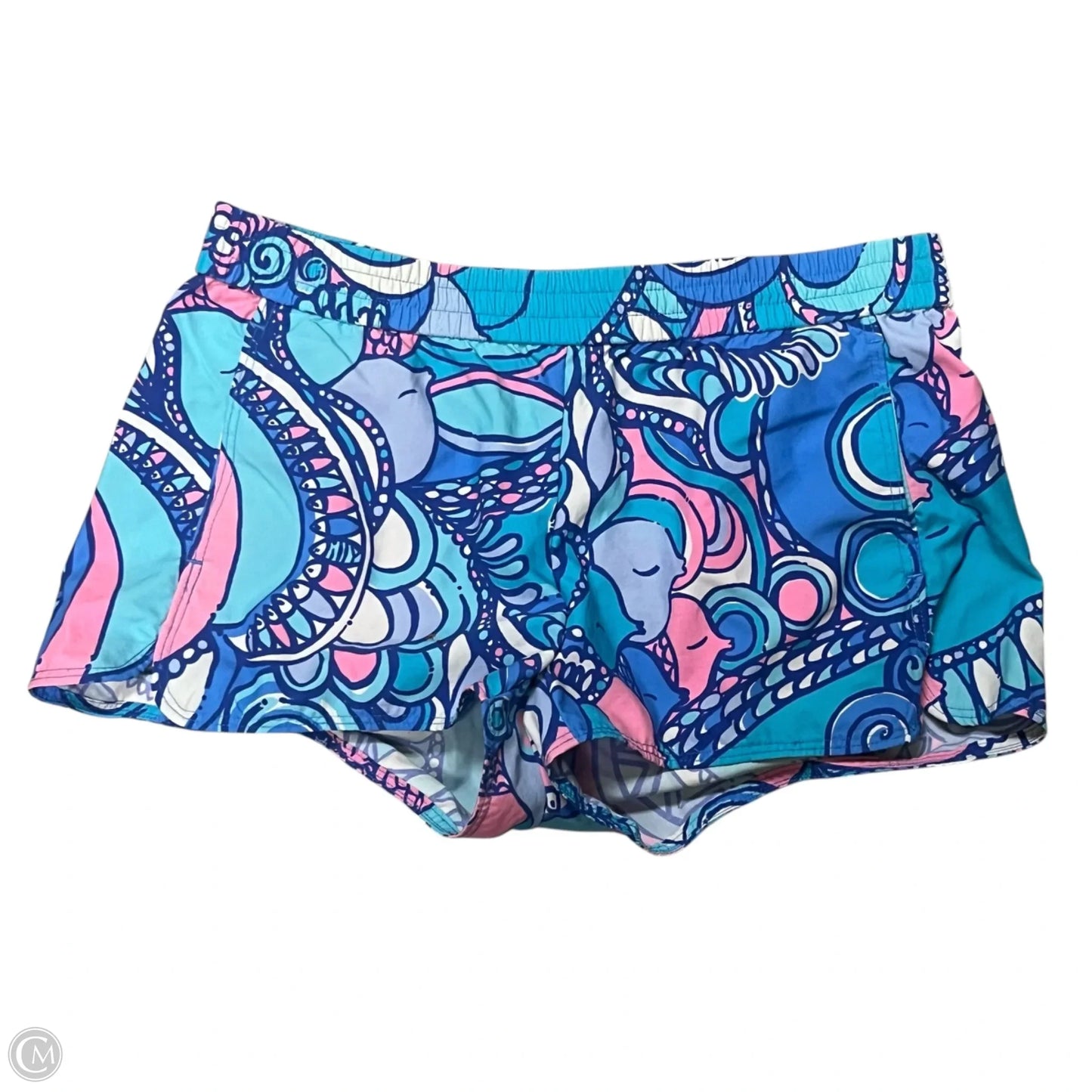 Shorts Designer By Lilly Pulitzer In Blue & Pink, Size: 0