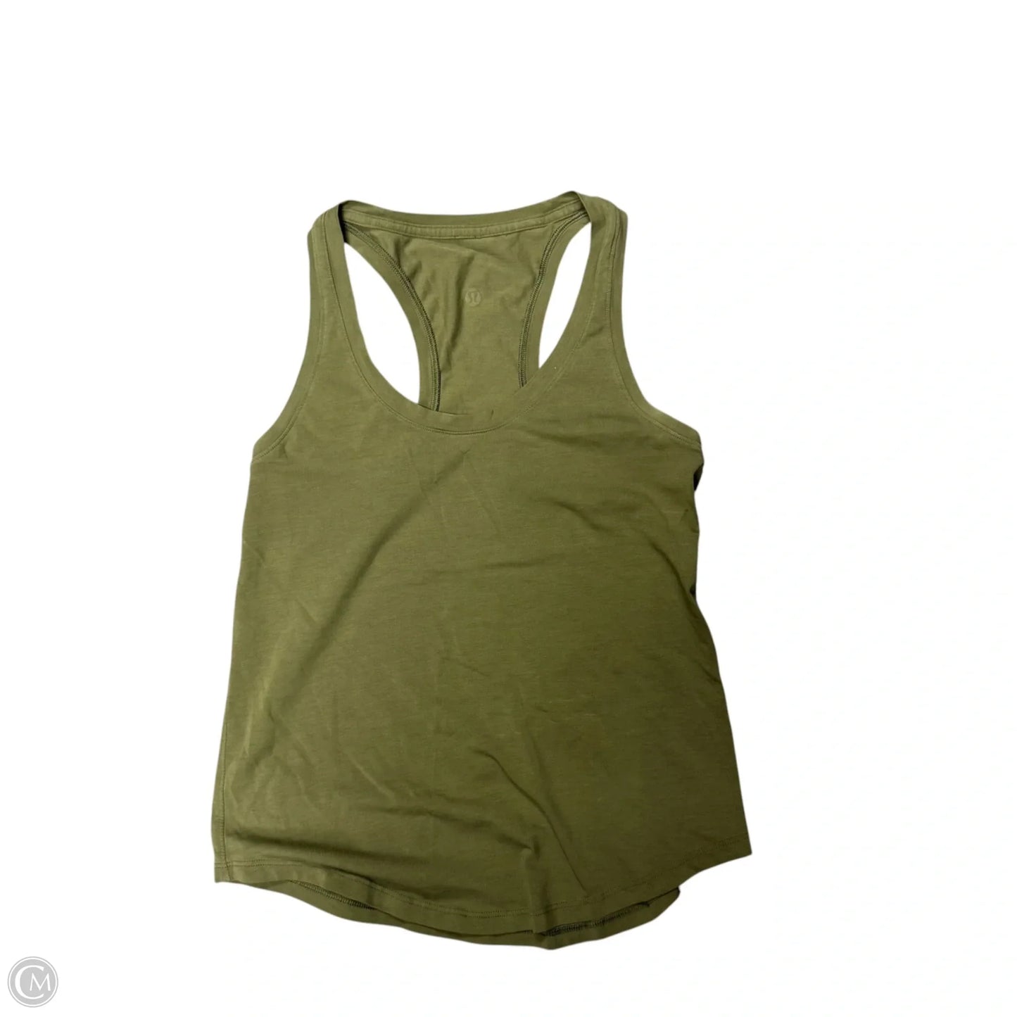 Athletic Tank Top By Lululemon In Green, Size: S