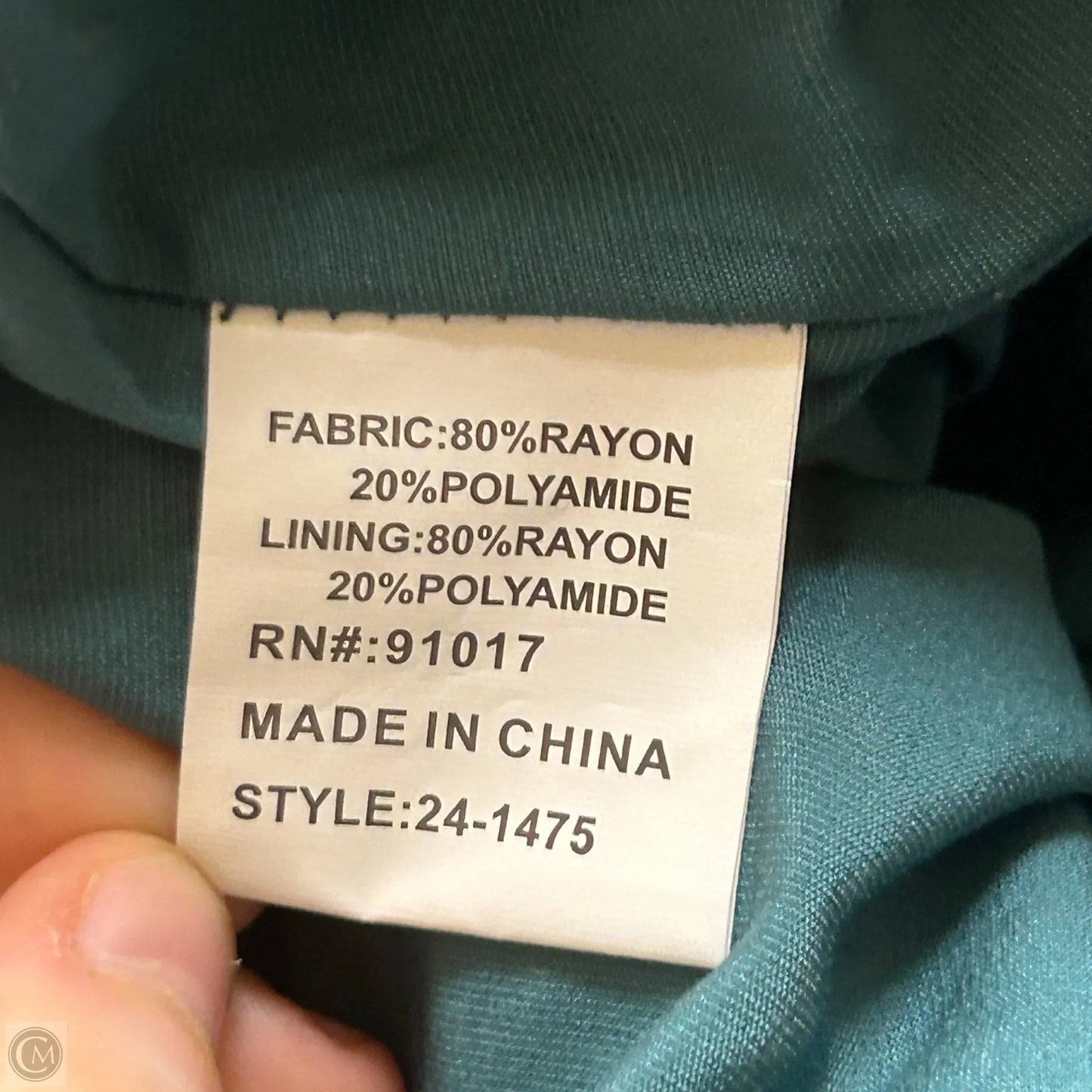 Skirt Maxi By Laffaire In Cream & Green, Size: 8