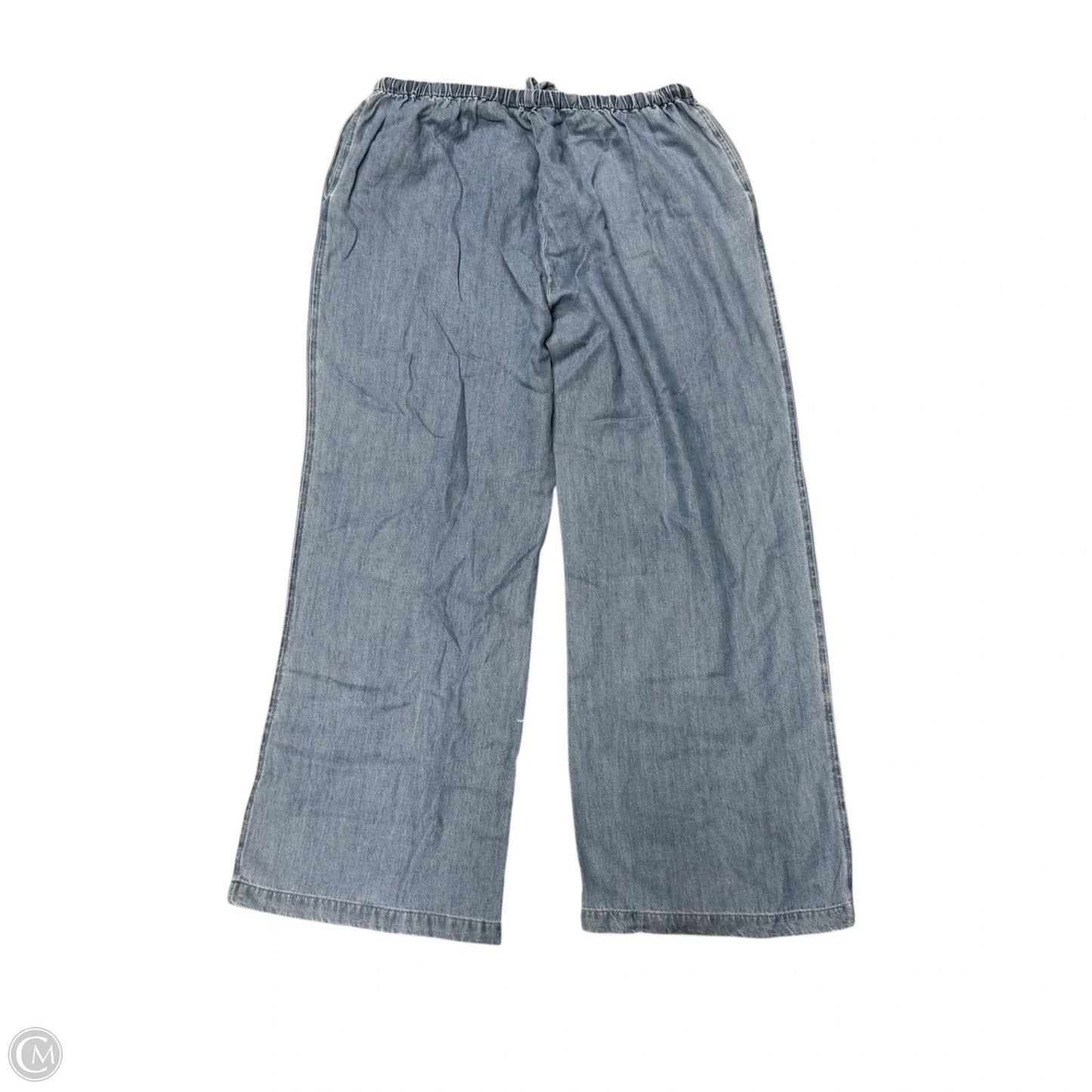 Pants Wide Leg By Velvet Heart In Blue Denim, Size: 12