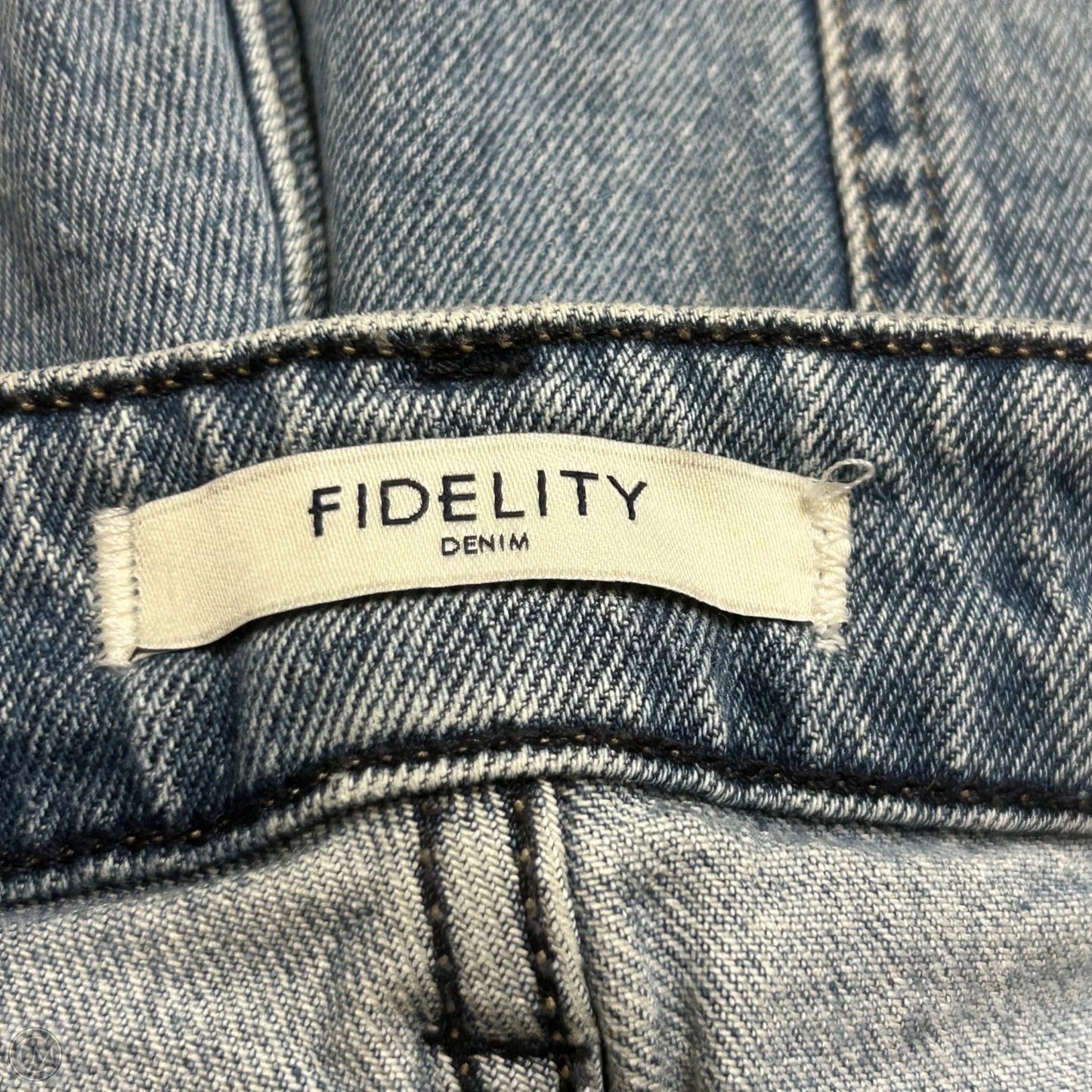 Jeans Wide Leg By Fidelity Denim In Blue Denim, Size: 10
