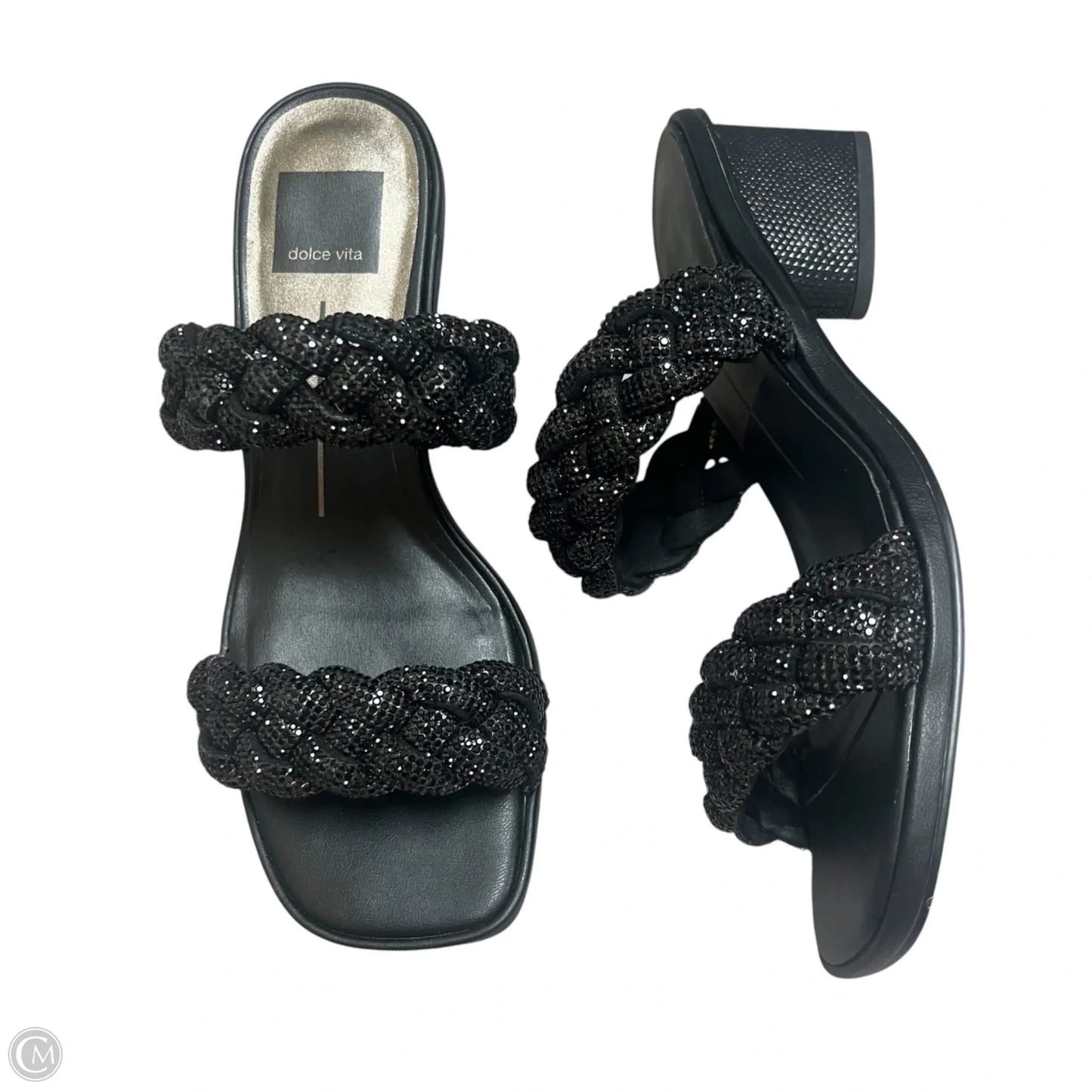 Sandals Heels Block By Dolce Vita In Black, Size: 7