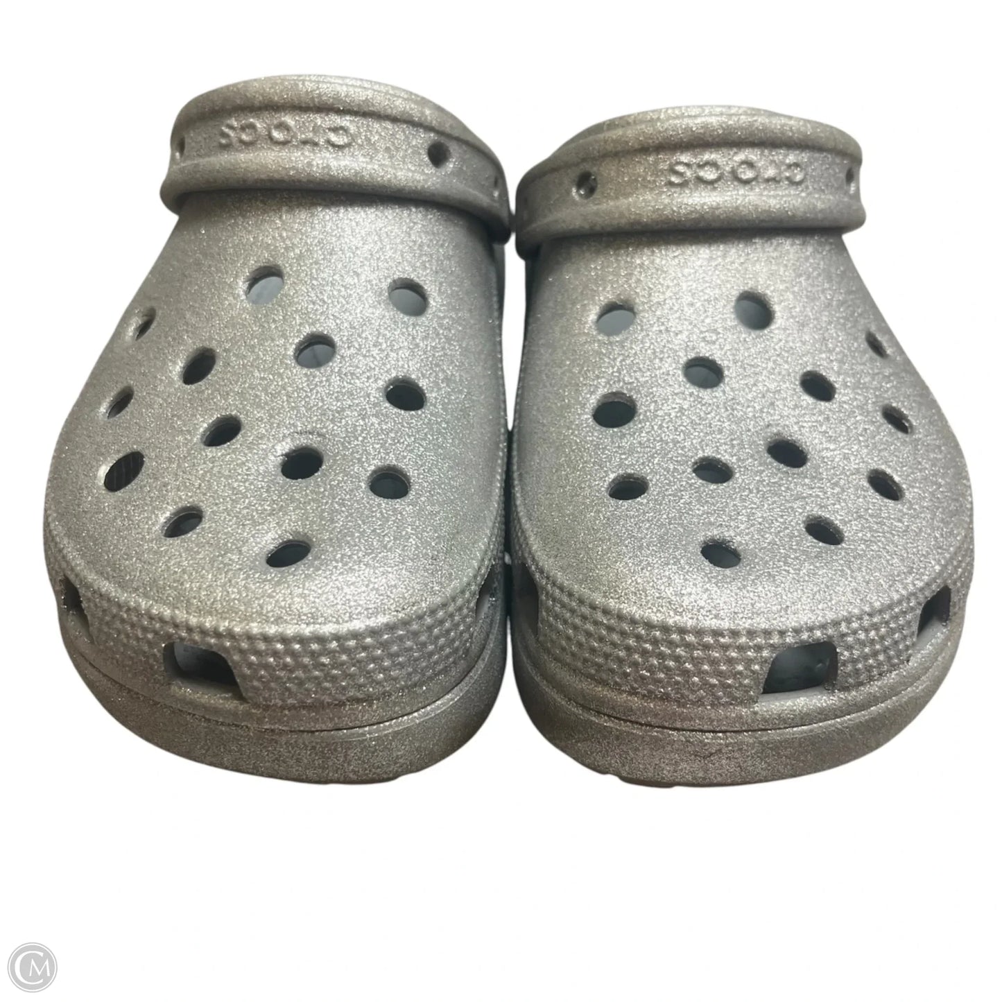 Slippers By Crocs In Grey, Size: 10