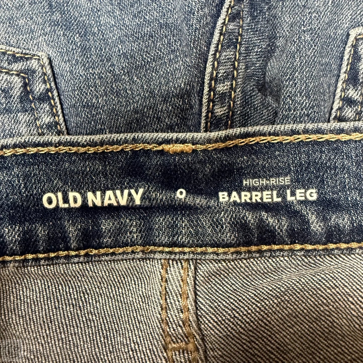 Jeans Wide Leg By Old Navy In Blue Denim, Size: 0