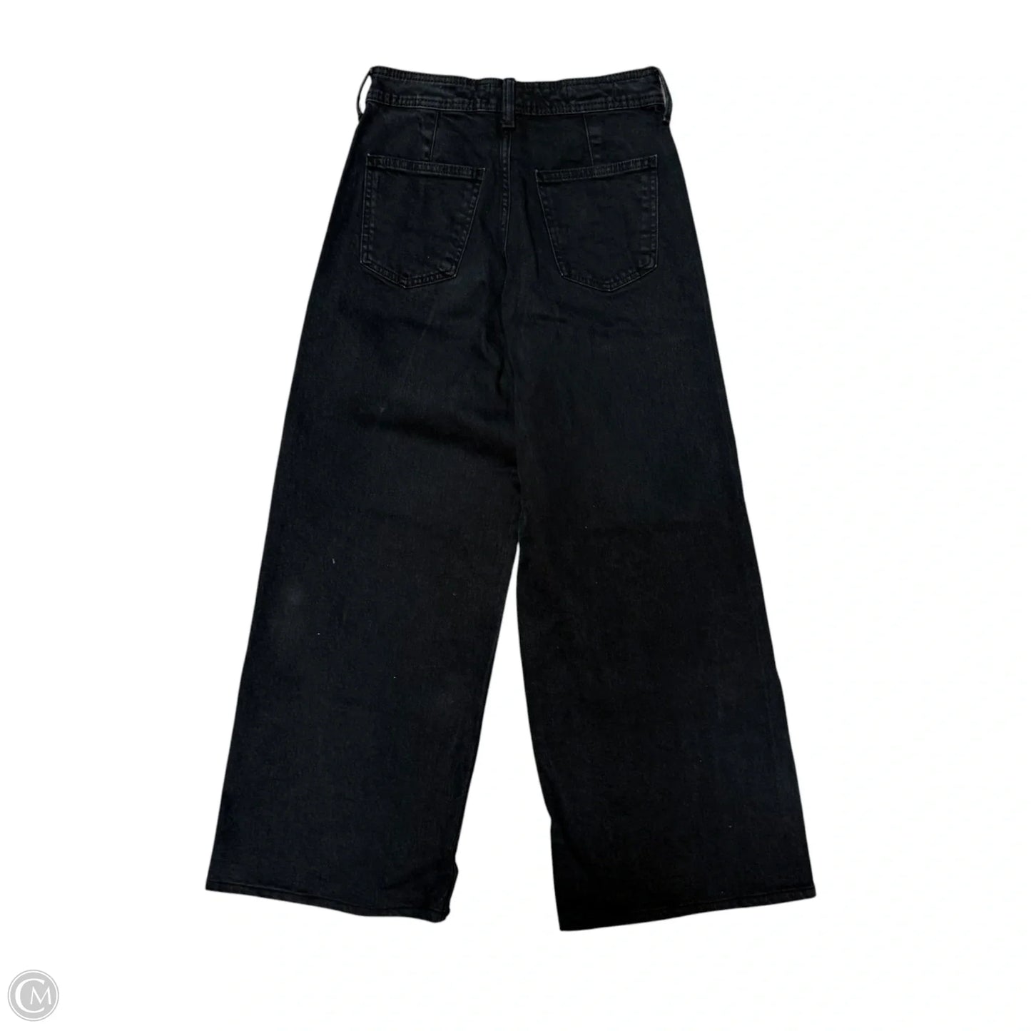 Jeans Wide Leg By Universal Thread In Black Denim, Size: 2
