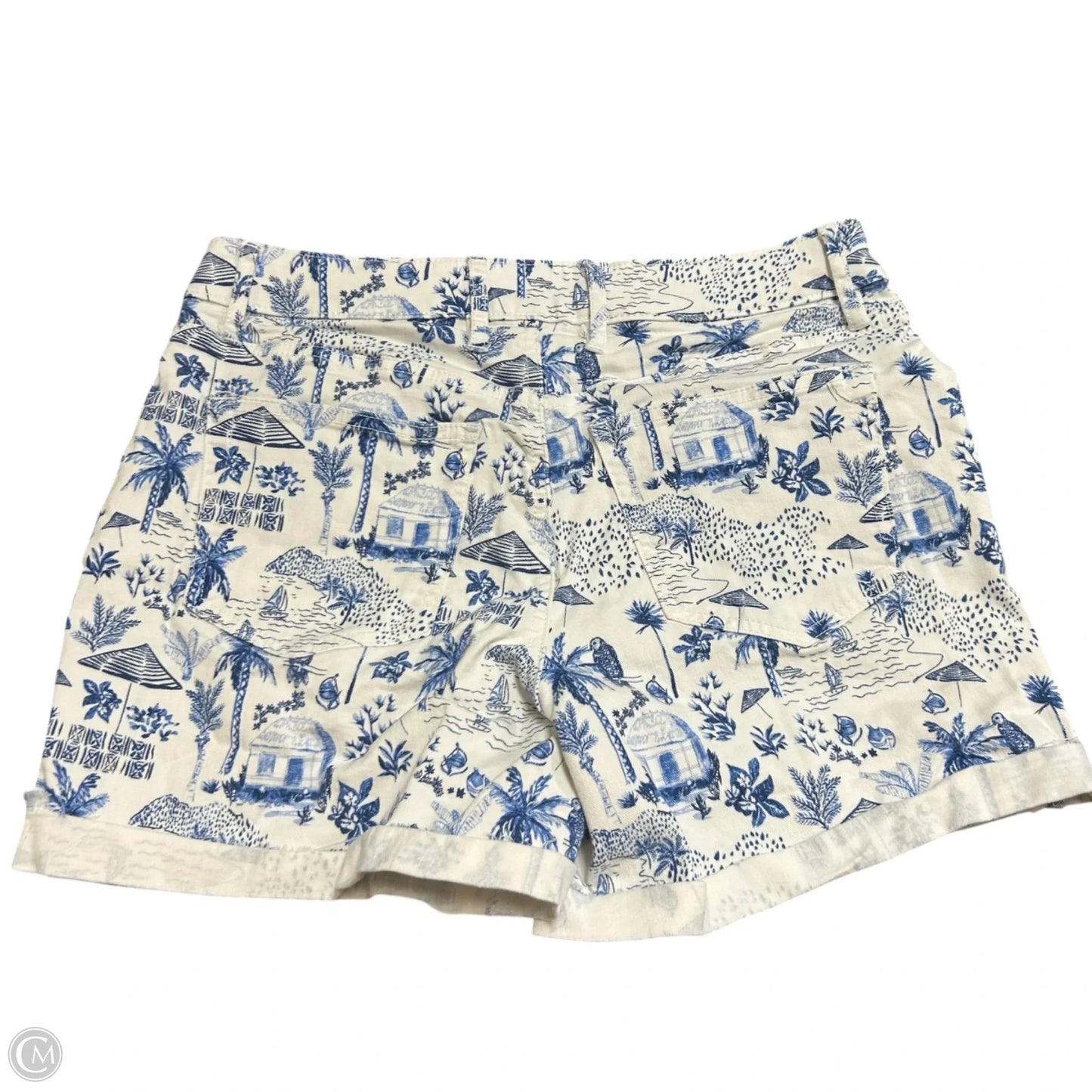 Shorts By Tommy Bahama In Blue & White, Size: 4