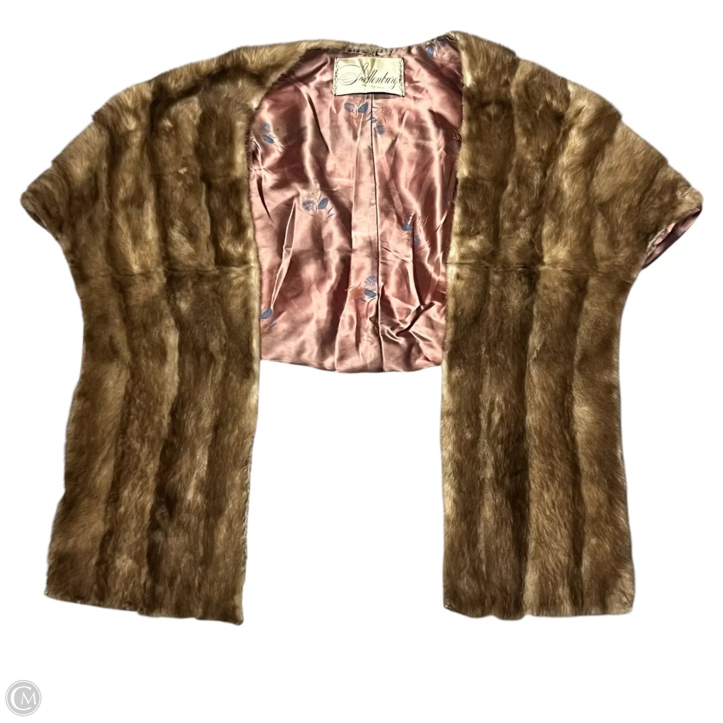 Shawl By Snellenburgs In Brown, Size: Osfm